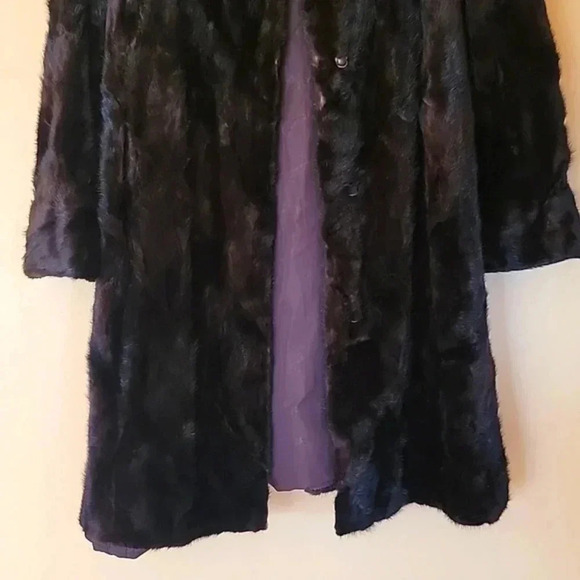 SAFURON MINK OVERCOAT - Picture 7 of 15
